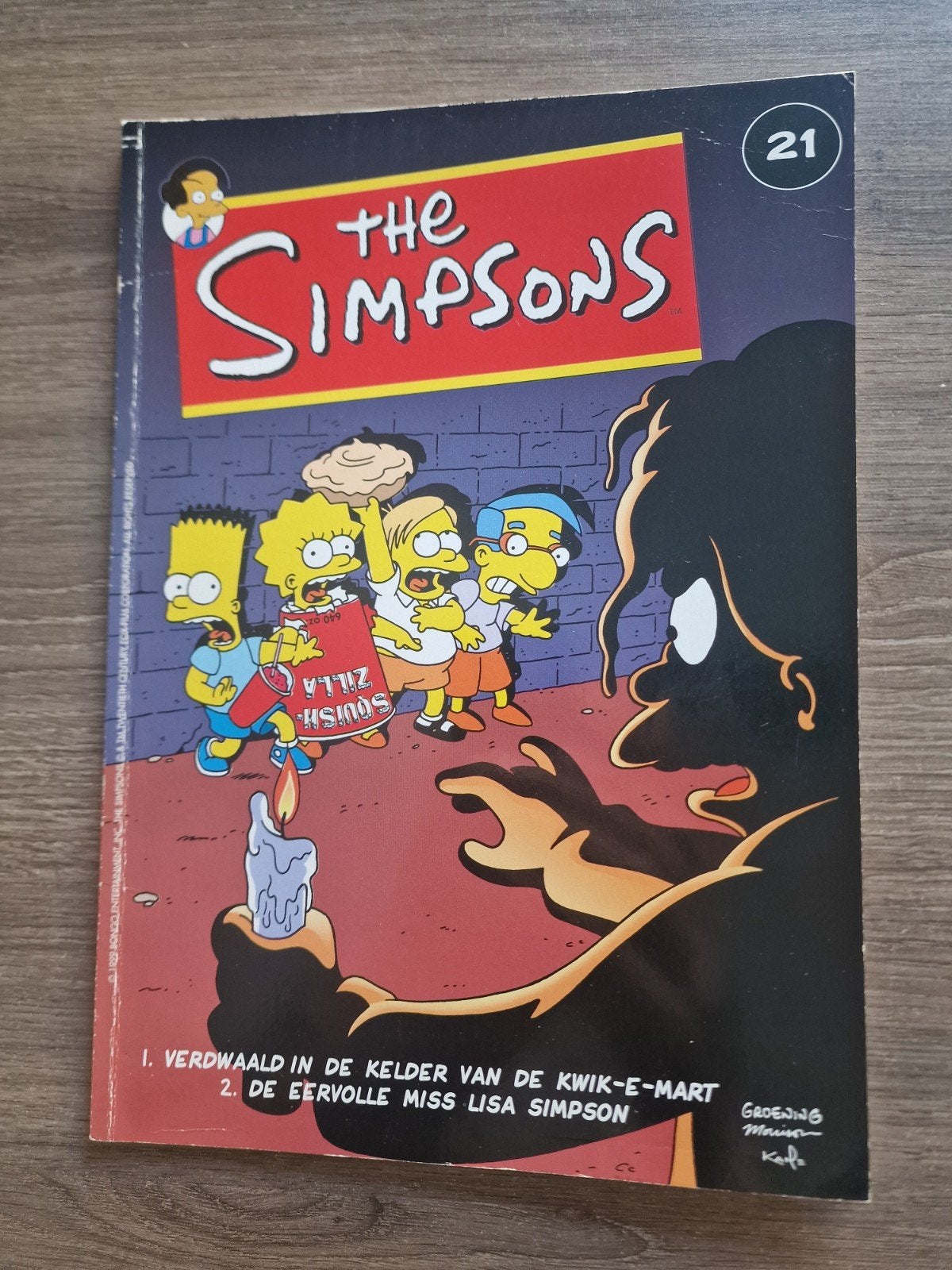 strips. The Simpsons, Boeken, Gelezen, Matt Groening, Ophalen of Verzenden, Meerdere stripboeken