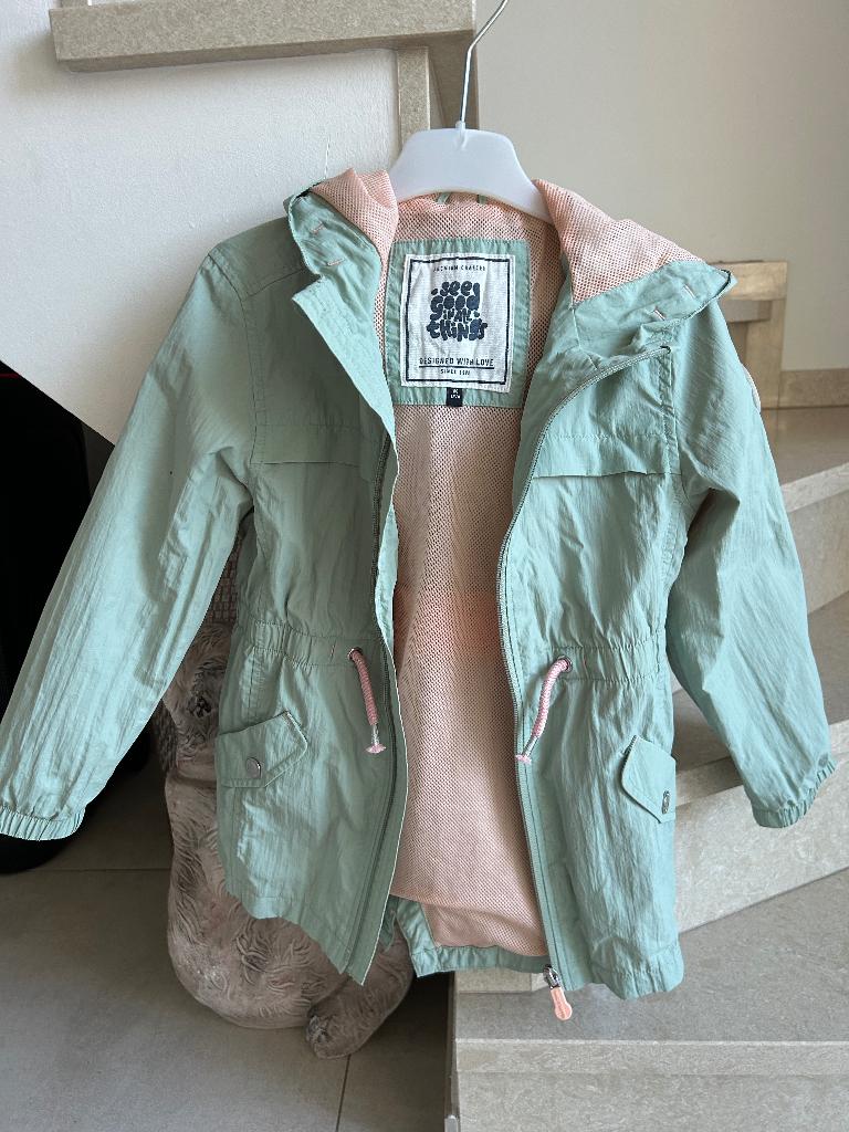 Jolie veste de pluie 6 ans K-way anorak coupe vent, Enlèvement