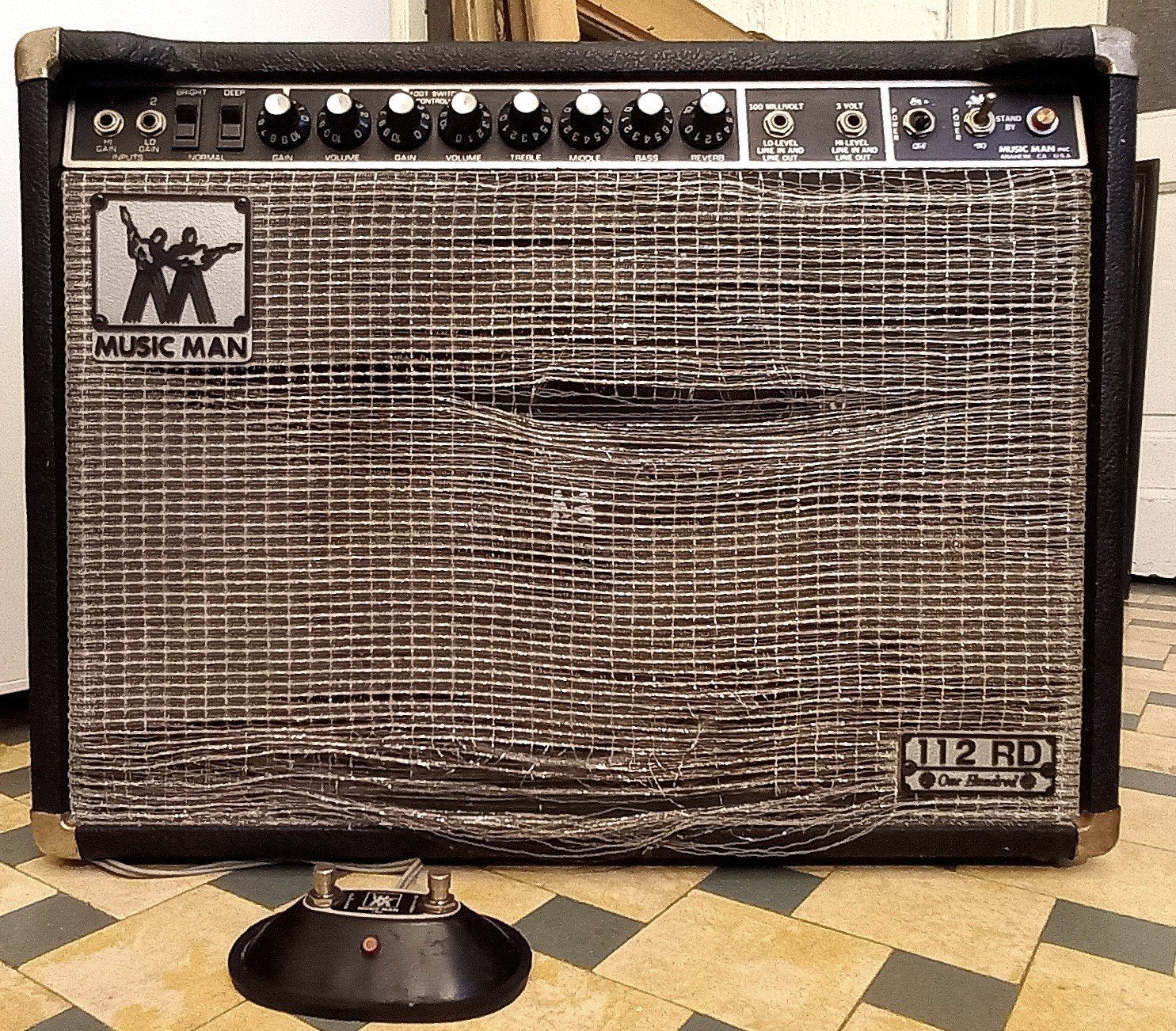 MUSIC MAN. Ampli guitare à lampes 100W, Enlèvement, Guitare