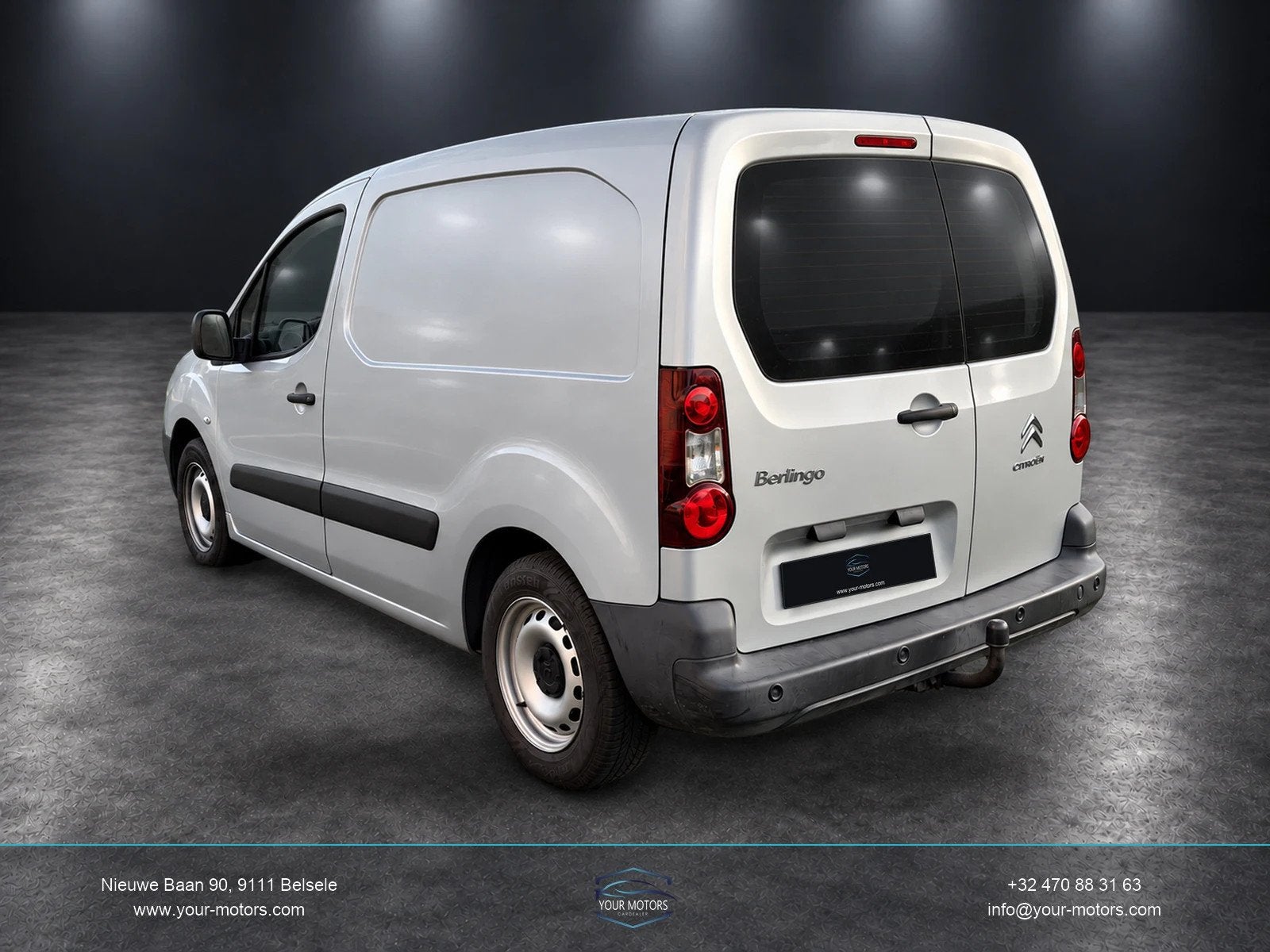 Citroen Berlingo 1.6 L1 MMSCHERM/SENSOREN/TREKHAAK/BlueHDi, Auto's, 4 cilinders, Bedrijf, 5 deurs, 1560 cc