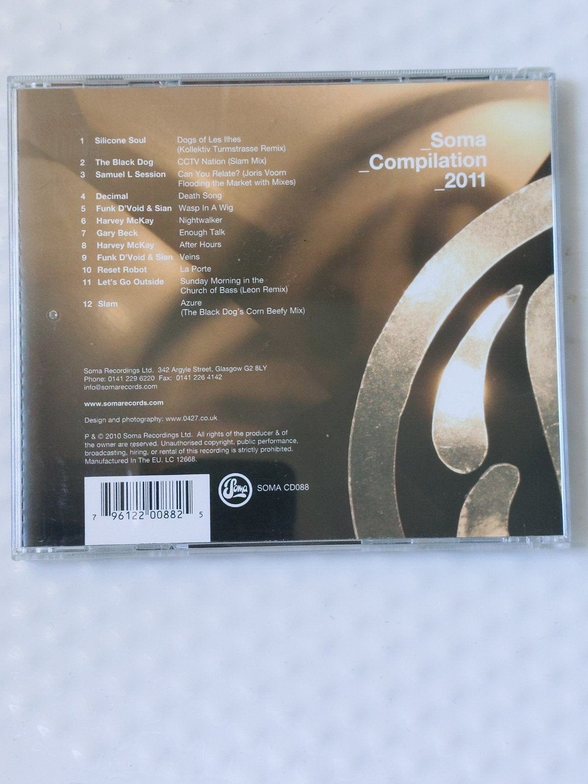 SOMA Compilation 2011, Verzenden