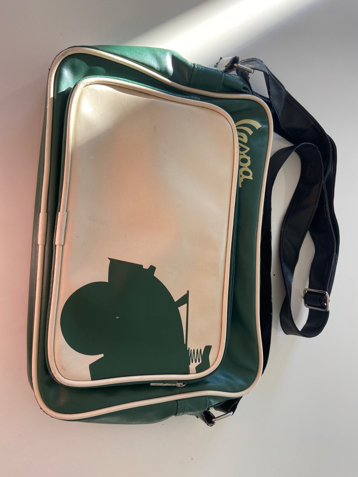 Sac à bandoulière Vespa, Bijoux, Sacs & Beauté, Sacs | Sacs à bandoulière, Enlèvement ou Envoi, Utilisé, Vert, Autres marques
