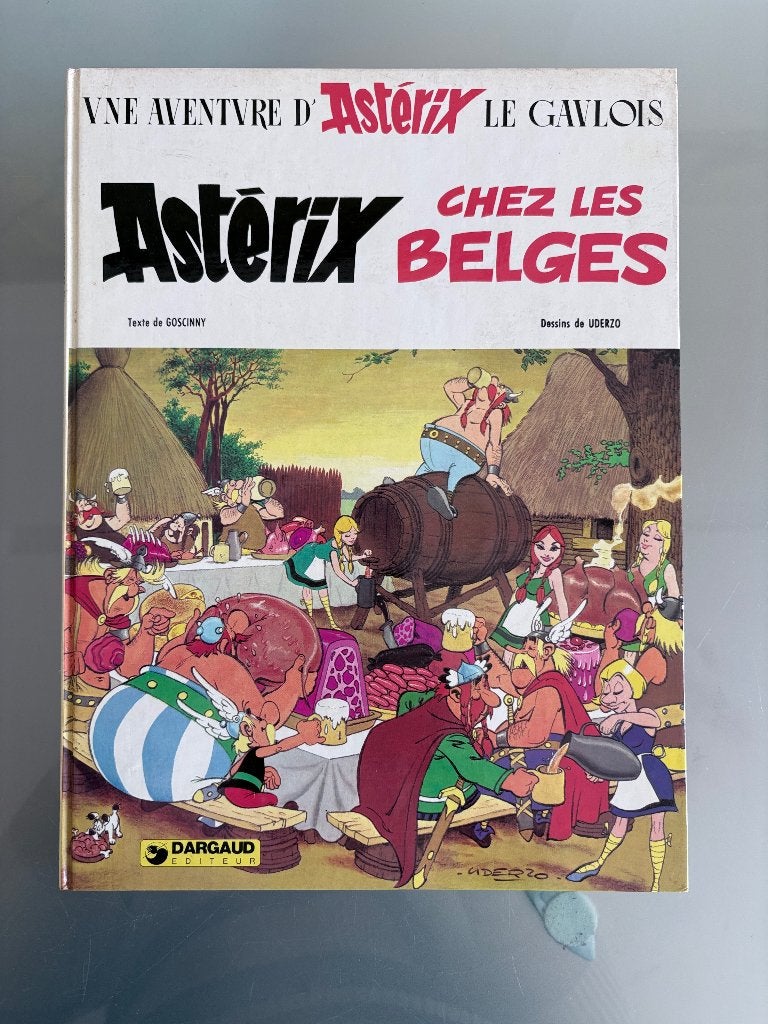 Asterix Chez les Belges, Une BD, Enlèvement, Utilisé, Goscinny - Uderzo