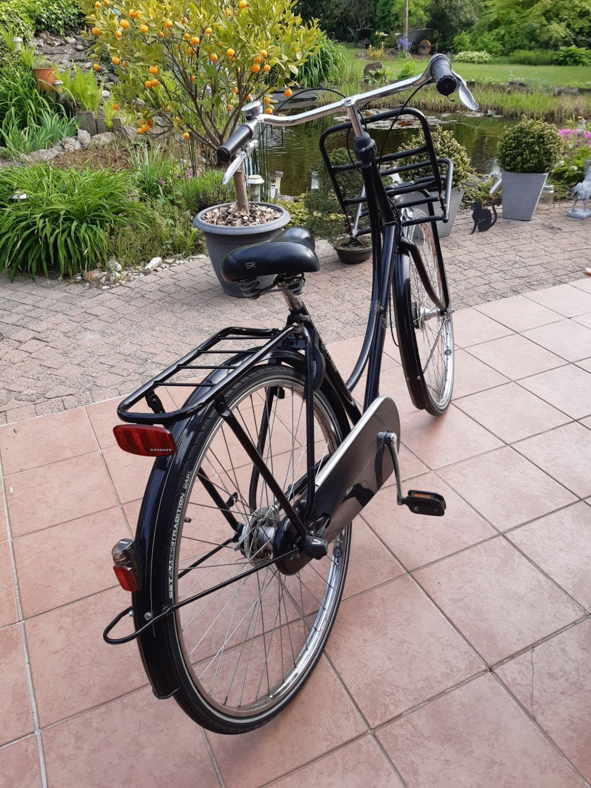 Omafiets, Ophalen