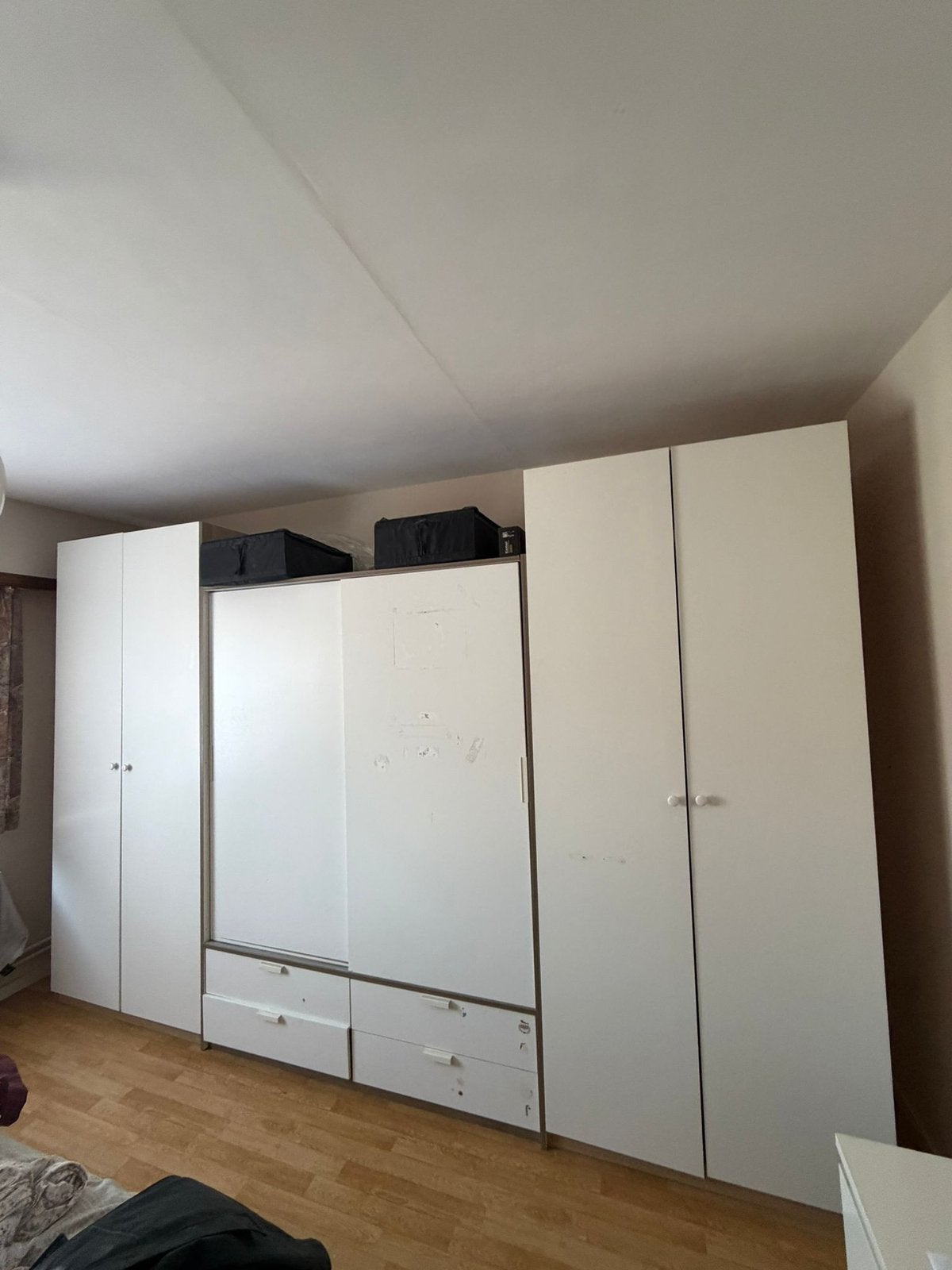 3 Grote Kledingkasten + Ladenkasten – Veel Opbergruimte, Ophalen, Zo goed als nieuw