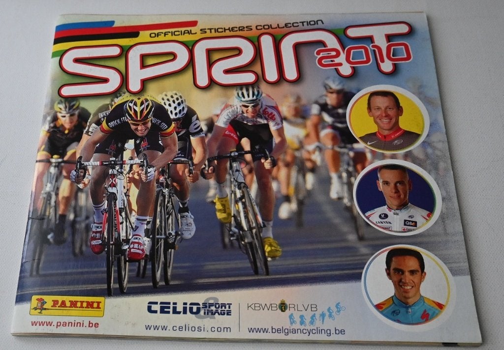 Panini / Sprint 2010 / Kompleet ingeplakt album, Collections, Envoi, Utilisé, Affiche, Image ou Autocollant