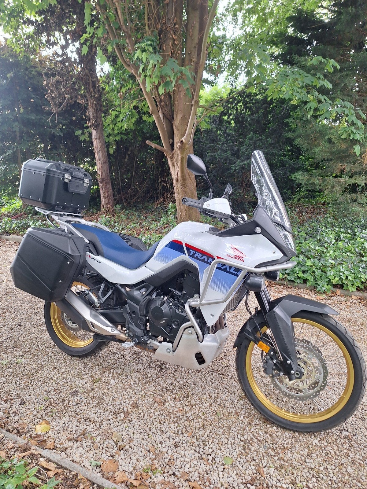 Honda transalp 750 2400 km! Full Option, Motoren, 750 cc, 2 cilinders, Nieuw, Particulier