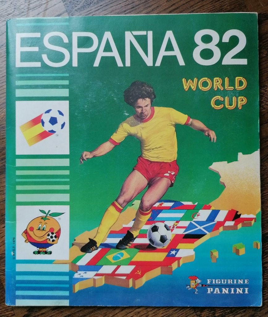 Carnet Panini Coupe du monde 1982 Espana Espagne, Collections, Enlèvement ou Envoi, Comme neuf, Livre ou Revue