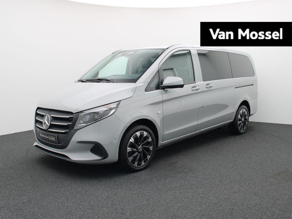 Mercedes-Benz Vito 124 CDI L2 + DUBBEL CABINE + LEDER +, Auto's, Bestelwagens en Lichte vracht, Bedrijf, Te koop, Airbags, Cruise Control