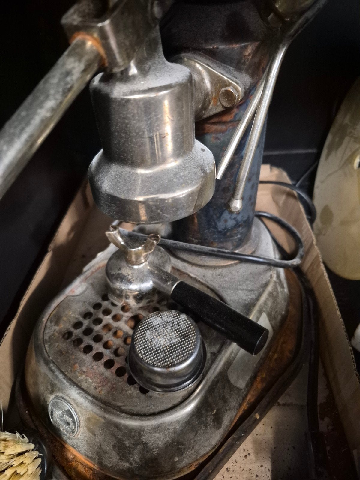la pavoni vintage werkend, Ophalen