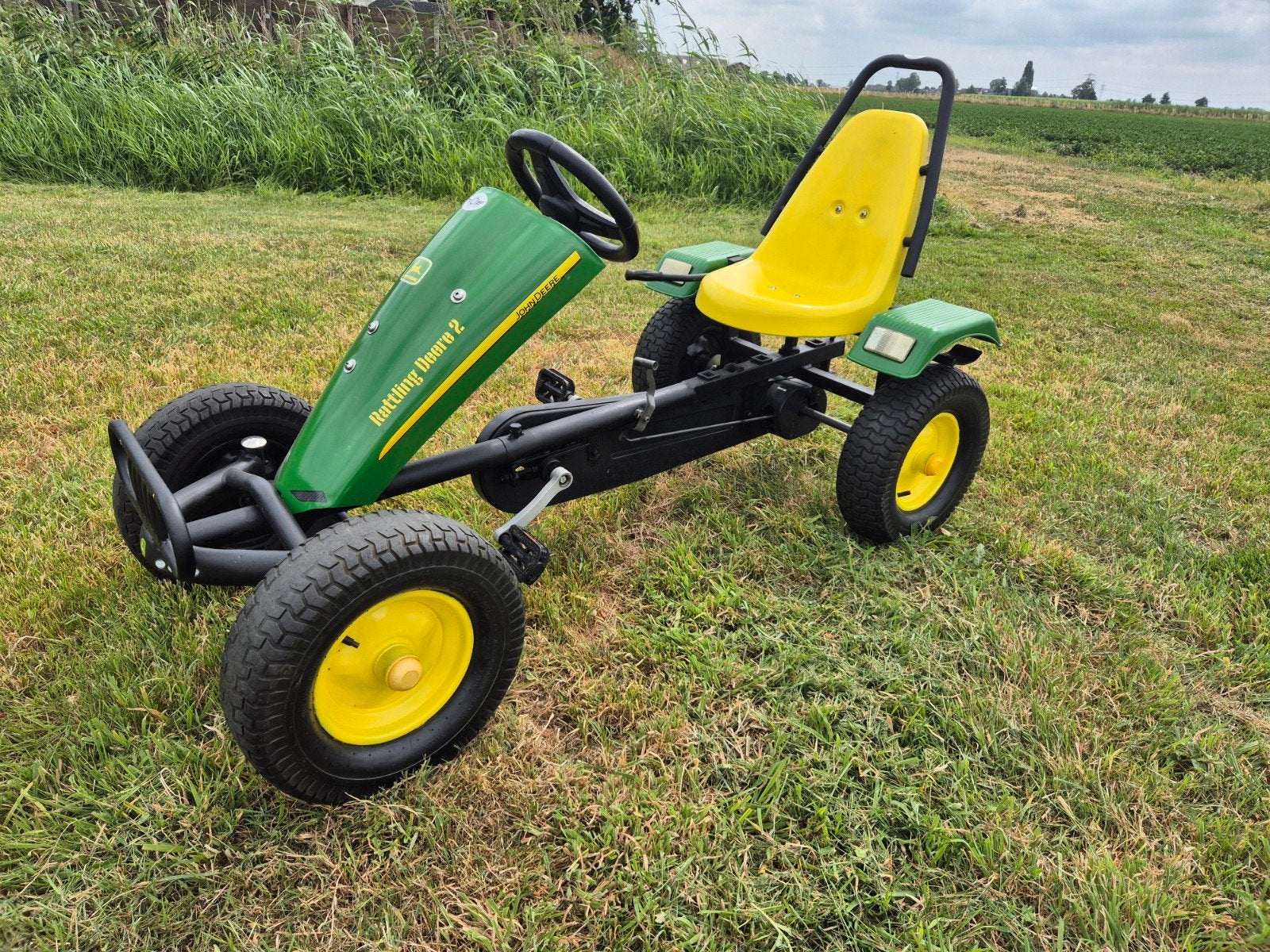 mooie Berg John Deere skelter, Ophalen, Berg, Vrijloopautomaat