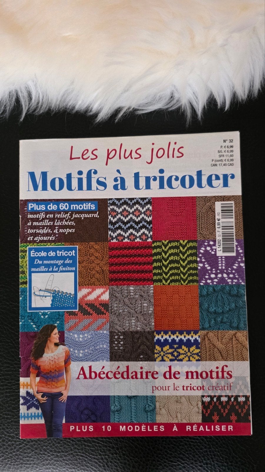 Franstalig boekje Les plus jolis Motifs à tricoter, Hobby & Loisirs créatifs, Tricot & Crochet, Enlèvement ou Envoi