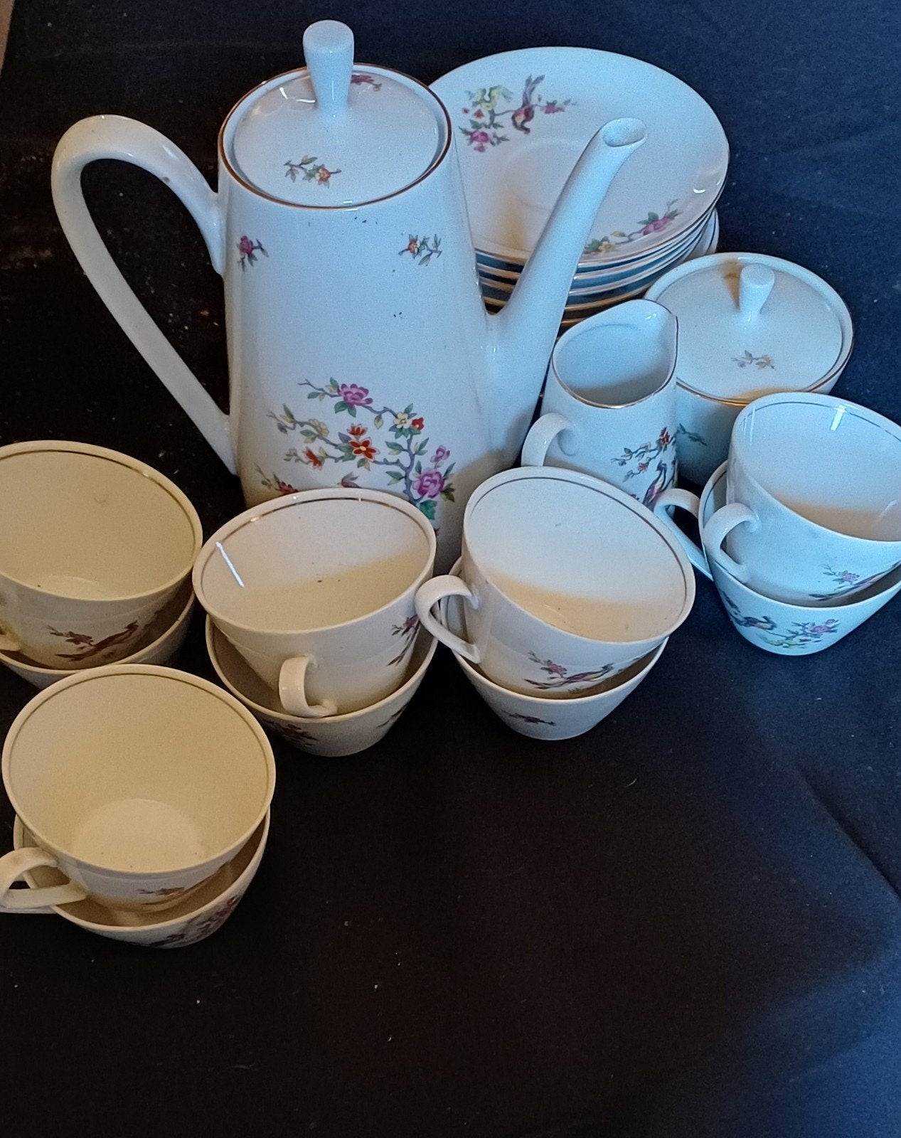 Kahla koffieset uit de jaren 70, Antiek en Kunst, Ophalen