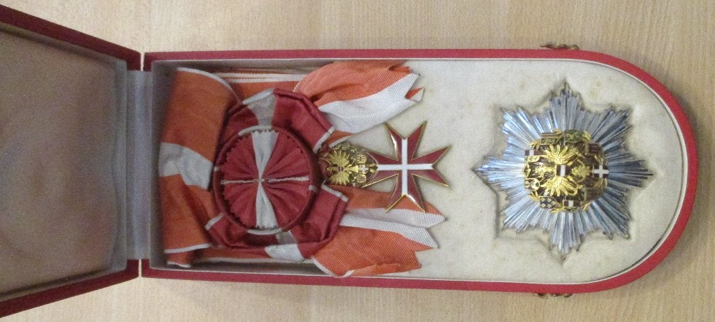 Grootkruis in de Orde van Verdienste van Oostenrijk, Verzamelen, Militaria | Algemeen, Ophalen of Verzenden, Landmacht, Lintje, Medaille of Wings