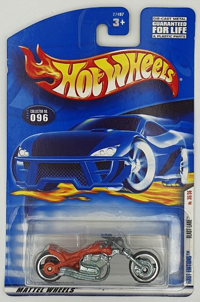 Hot Wheels - First Editions - Blast Lane - 27497 - 1:64, 333 Continental Boulevard, El Segundo, CA 90245, United States, Verzenden
