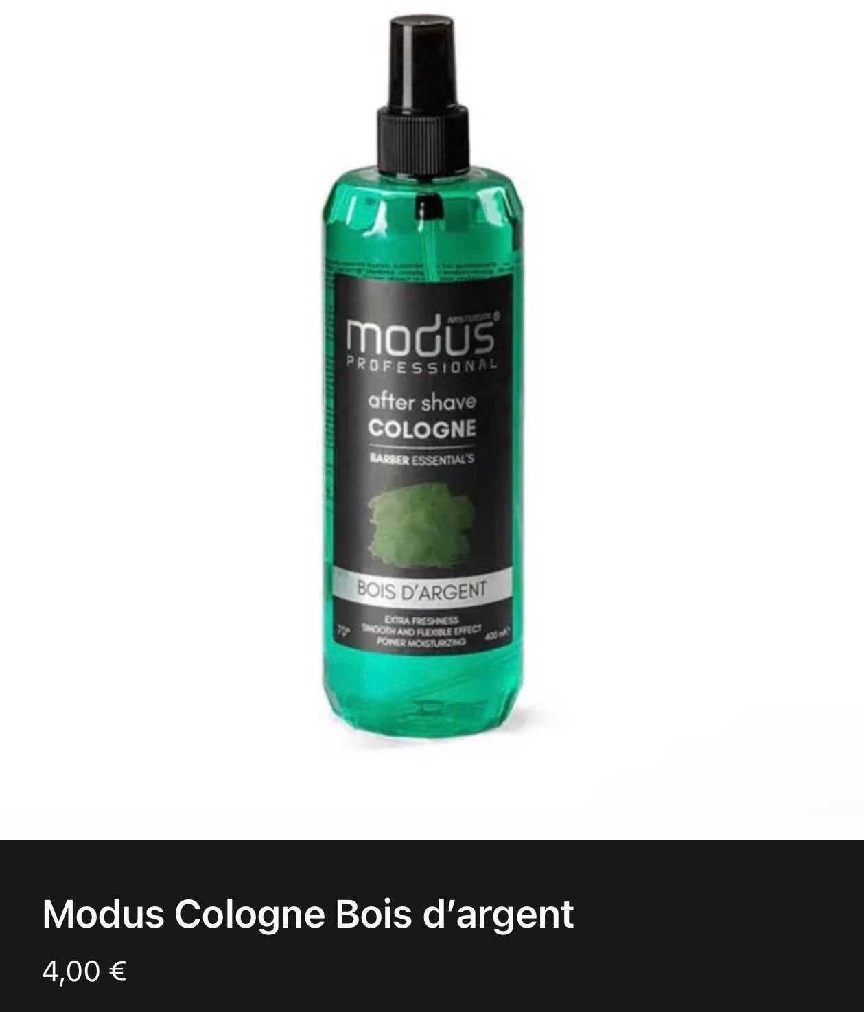 Modus Professional – Eau de Cologne après-rasage, Enlèvement, Neuf