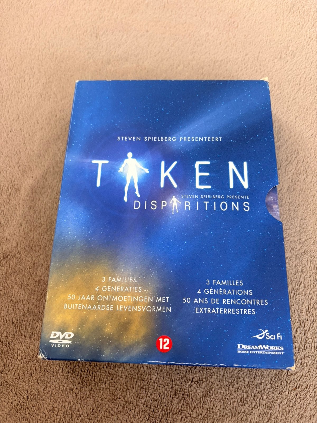 DVD box Steven Spielberg's Taken Complete Series, CD & DVD, DVD | TV & Séries télévisées, Néerlandais, Comprend un boîtier, Science-Fiction et Fantasy