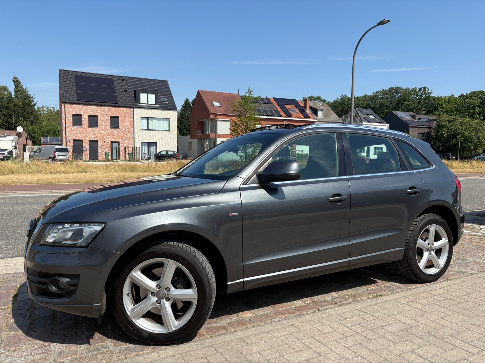 Audi Q5 3.0 Tdi V6 S Line | 12 M Garantie | 180 Dkm | 2010 |, Auto's, Audi, Automaat, Bi-Xenon koplampen, Leder, SUV of Terreinwagen