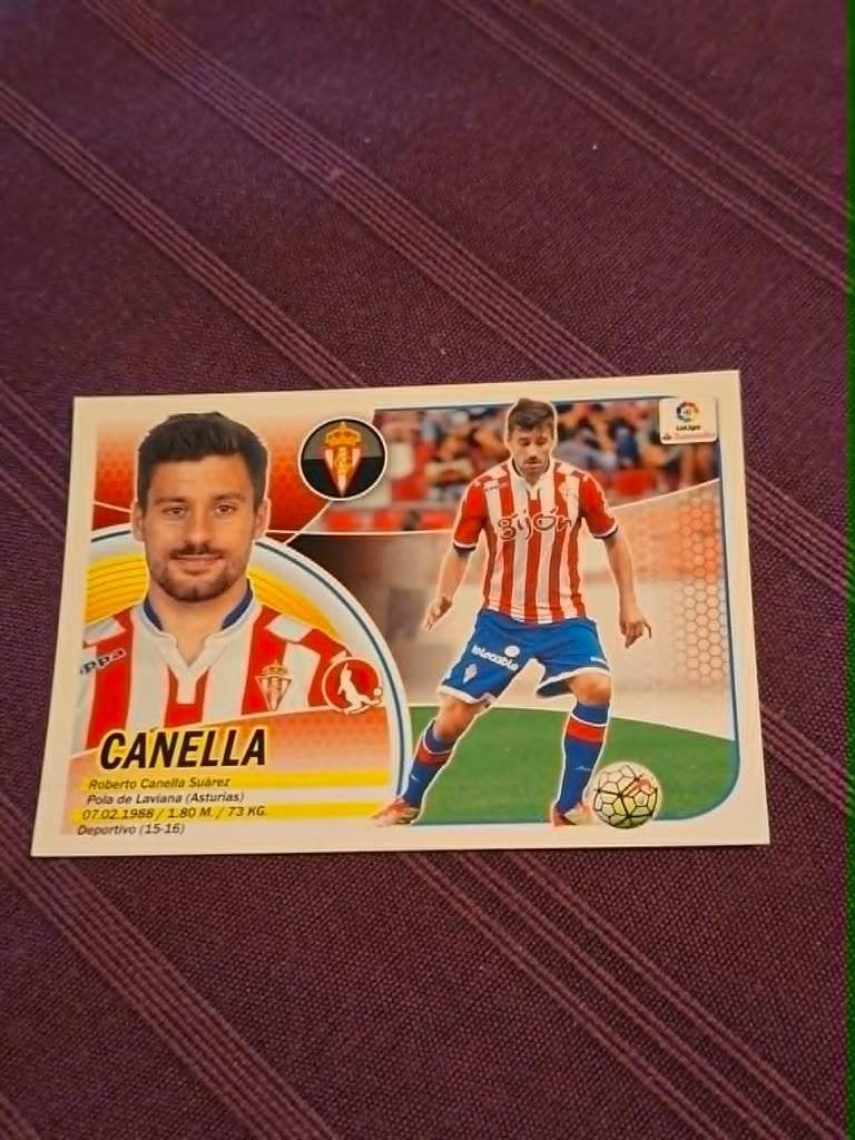 Panini / Sticker / Canella / Real Sporting de Gijon, Verzamelen, Sportartikelen en Voetbal, Ophalen of Verzenden, Nieuw, Poster, Plaatje of Sticker