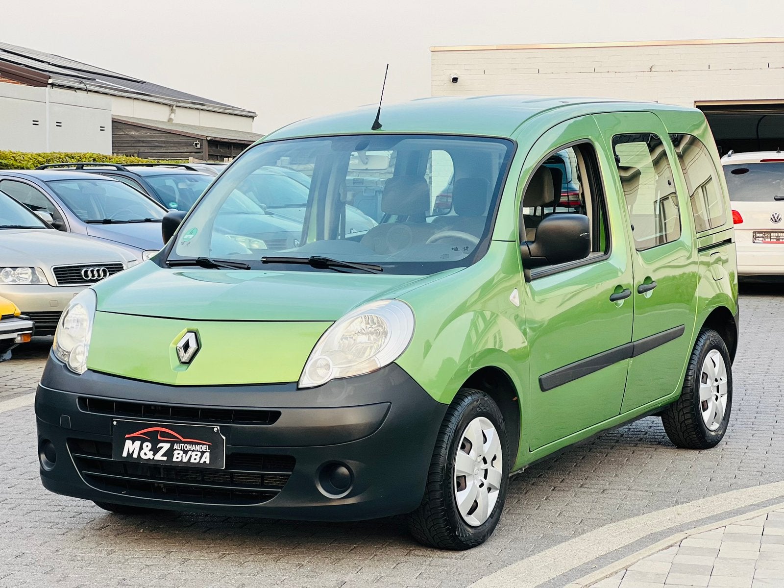 Renault Kangoo 1.6i Benzine * LPG * 136.000 Km * Airco, Auto's, Euro 5, Monovolume, 1600 cc, Bedrijf