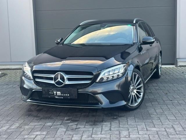 Mercedes-Benz C200 benzine break, Auto's, Mercedes-Benz, Automaat, 4 cilinders, Leder en Stof, Zwart