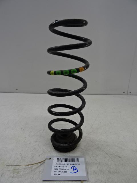 RESSORT DE SUSPENSION ARRIERE Volkswagen Polo V (6R), Utilisé, Volkswagen