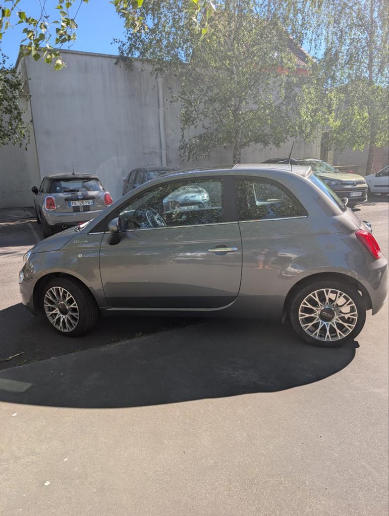 Fiat 500, Autos, Fiat, Particulier, ABS, Airbags, Bluetooth, Ordinateur de bord, Aide au démarrage en côte, Isofix, Volant multifonction