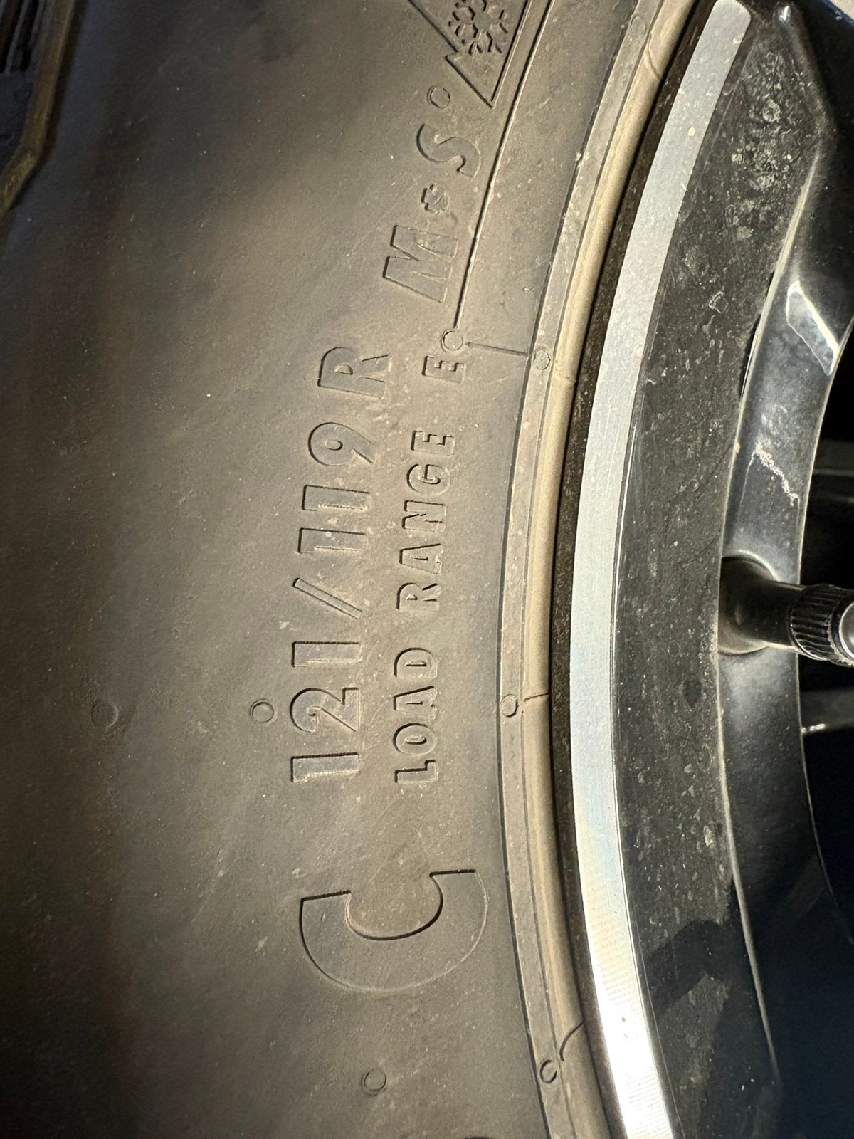 16inch 5/114.7 steek velg met tereinband, Auto diversen, Autosport-onderdelen, Ophalen, Zo goed als nieuw