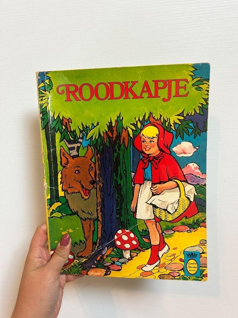 Livre pour enfants Le Petit Chaperon Rouge —  vintage, Enlèvement ou Envoi, Utilisé