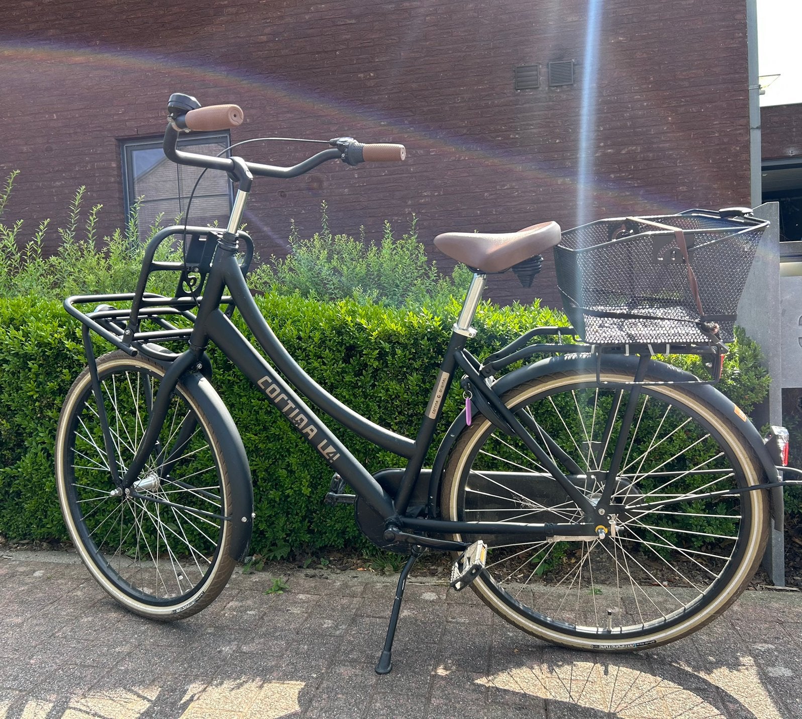 Meisje fiets 26 inch in goede staat, Ophalen, Gebruikt, Terugtraprem, Versnellingen