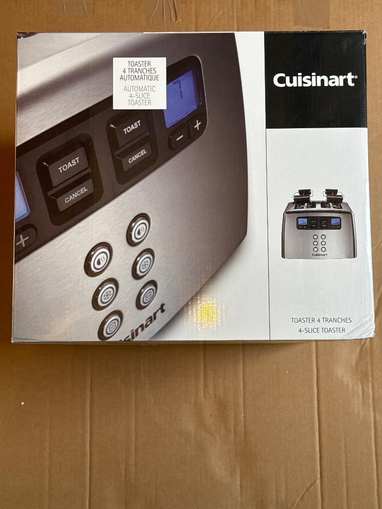 grille pain toaster CUISINART NEUF valeur 150 euros, Enlèvement ou Envoi, Neuf