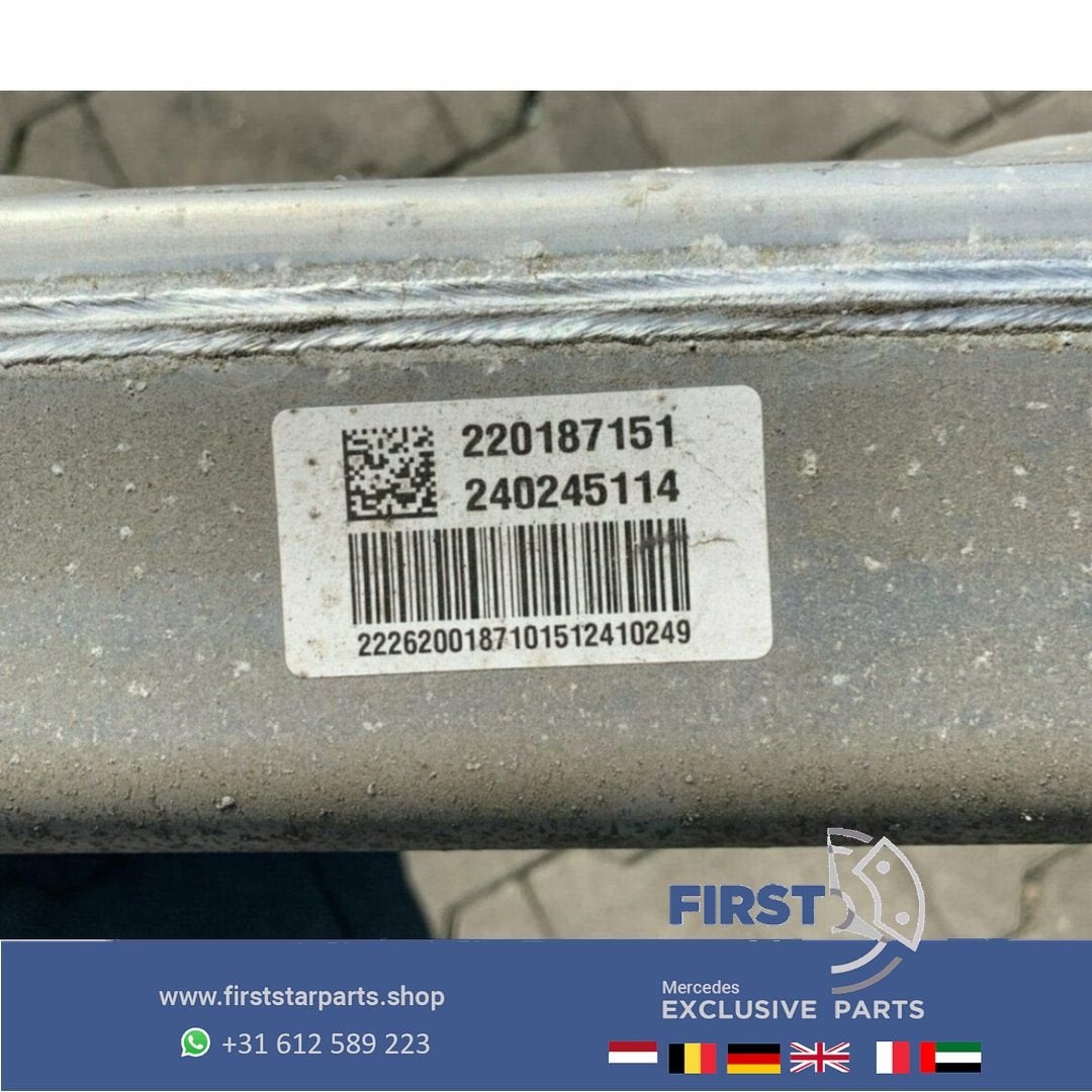 A2226200187 W222 AMG SUBFRAME Mercedes S KLASSE 2014-2020 22, Gebruikt, -, Ophalen of Verzenden, -