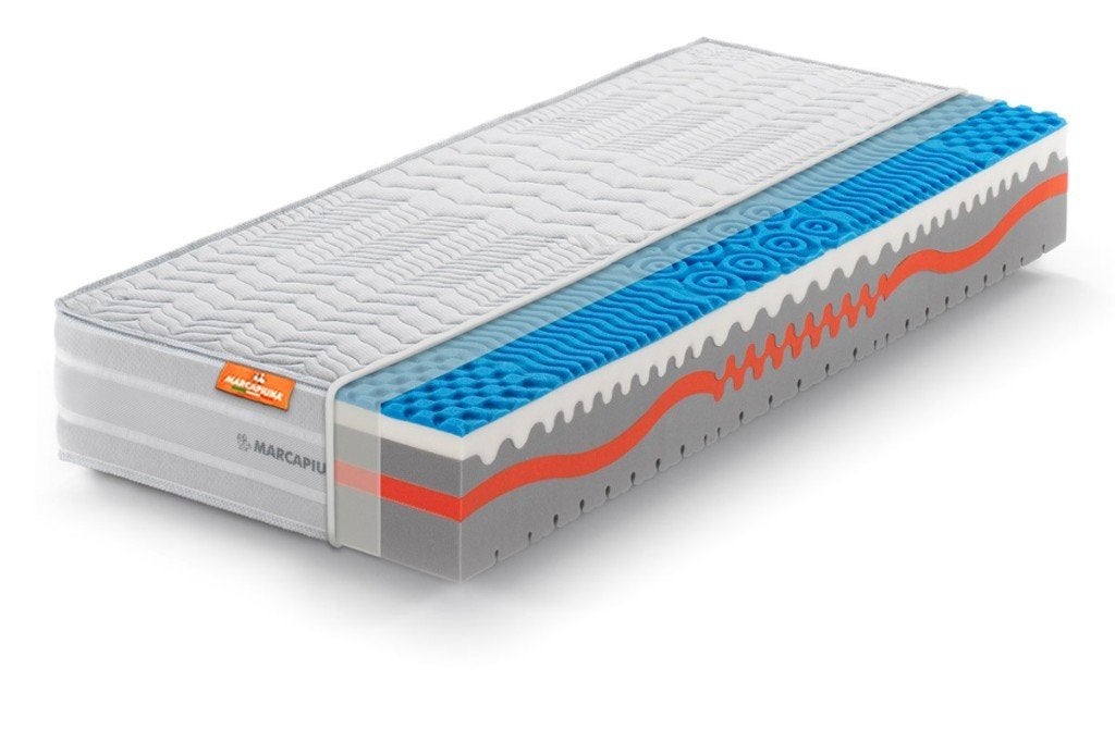 Matelas Mémoire de Forme modèle SUNSHINE Marcapiuma, Neuf, 90 cm, Matelas, Une personne