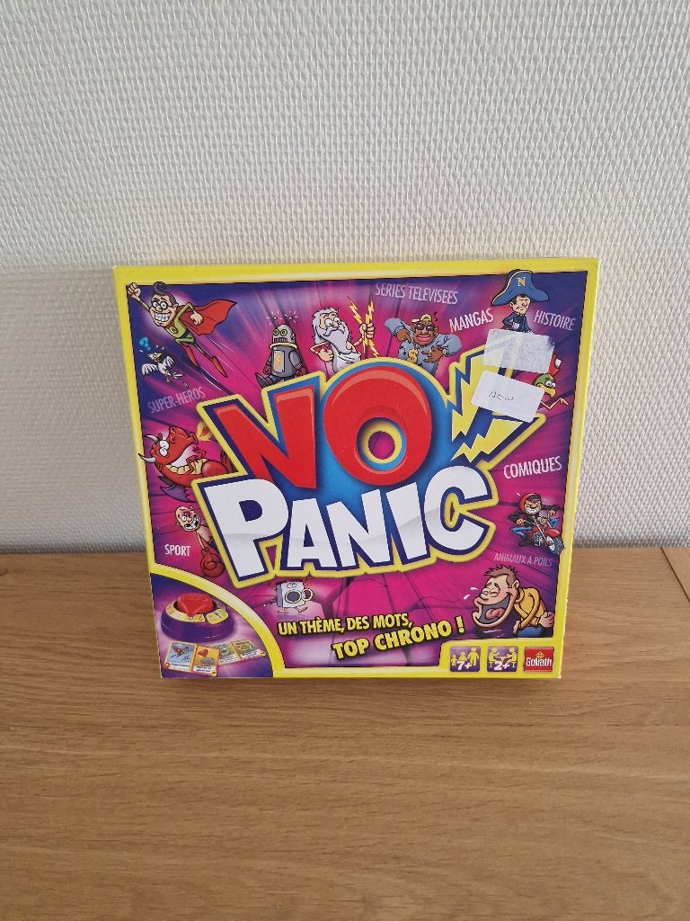 Jeu de société NO PANIC - Goliath - à partir de 7 ans - NEUF, Enlèvement ou Envoi, Comme neuf