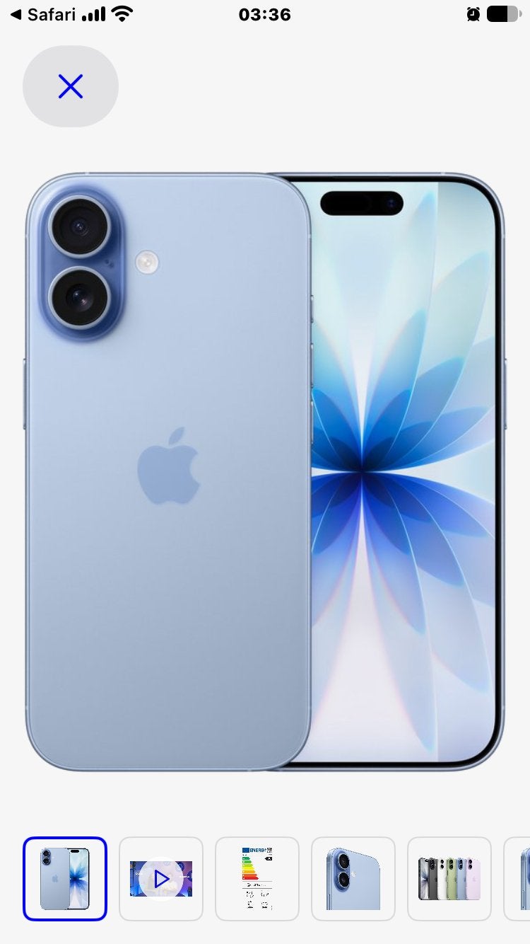Apple iPhone 17 256GB Mystic Blue met garantie nieuw, Telecommunicatie, Ophalen of Verzenden, Blauw, 256 GB, Overige modellen