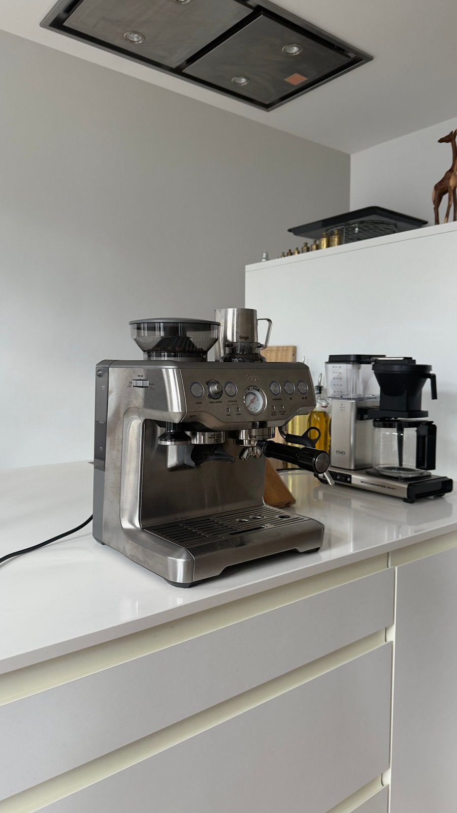 Sage Koffiemachine, Enlèvement