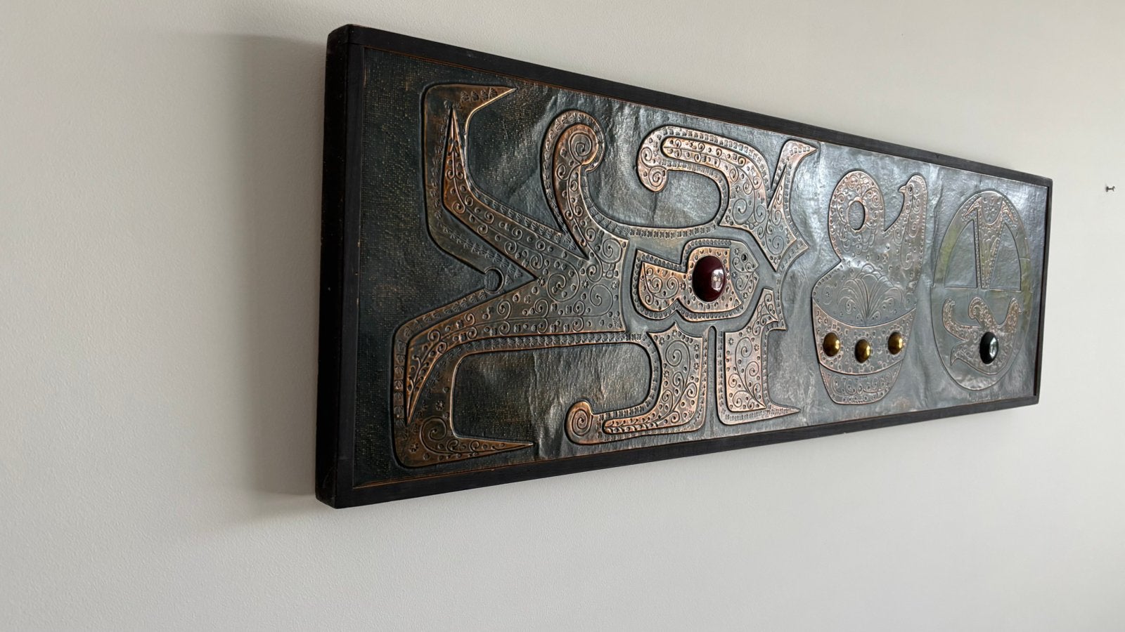 Œuvre sur cuivre de Vasquez (années 1970), Enlèvement