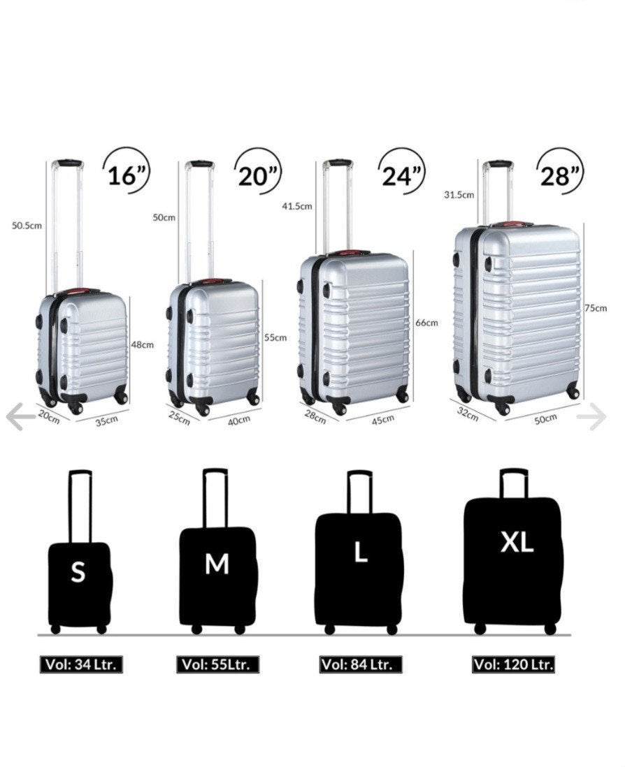 3 en 4 delige koffersets reiskoffer bagage, Ophalen of Verzenden
