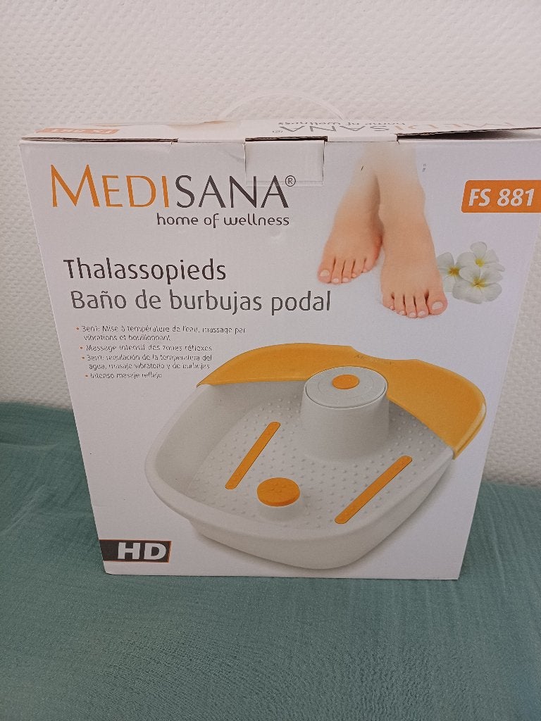 Medisana voetbubbelbad, Ophalen, Zo goed als nieuw, Hand- en Voetverzorging