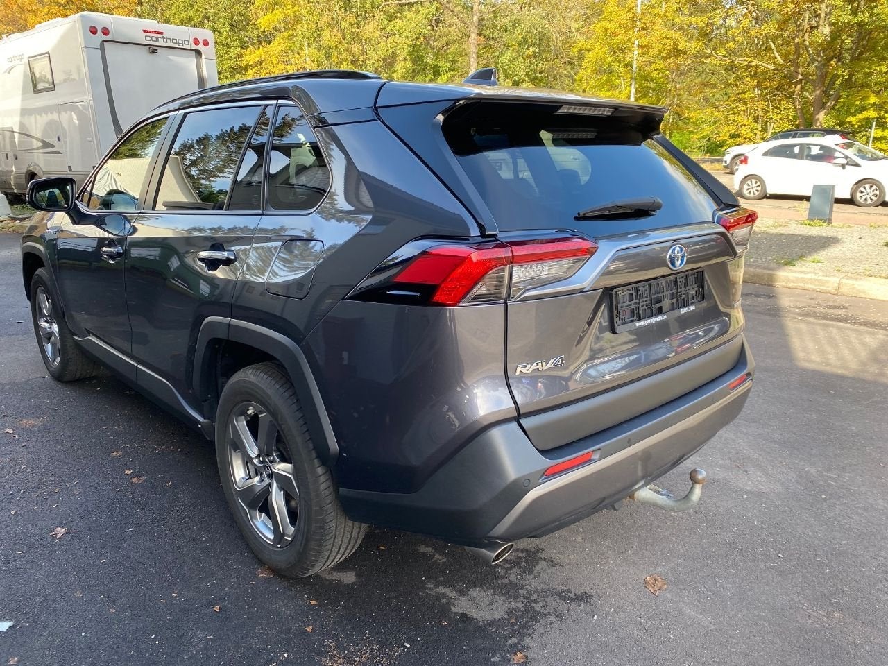 Toyota RAV4 Hybrid 4x4 PREMIUM PLUS MET GARANTIE (bj 2020), Auto's, Automaat, Gebruikt, 2487 cc, 131 kW