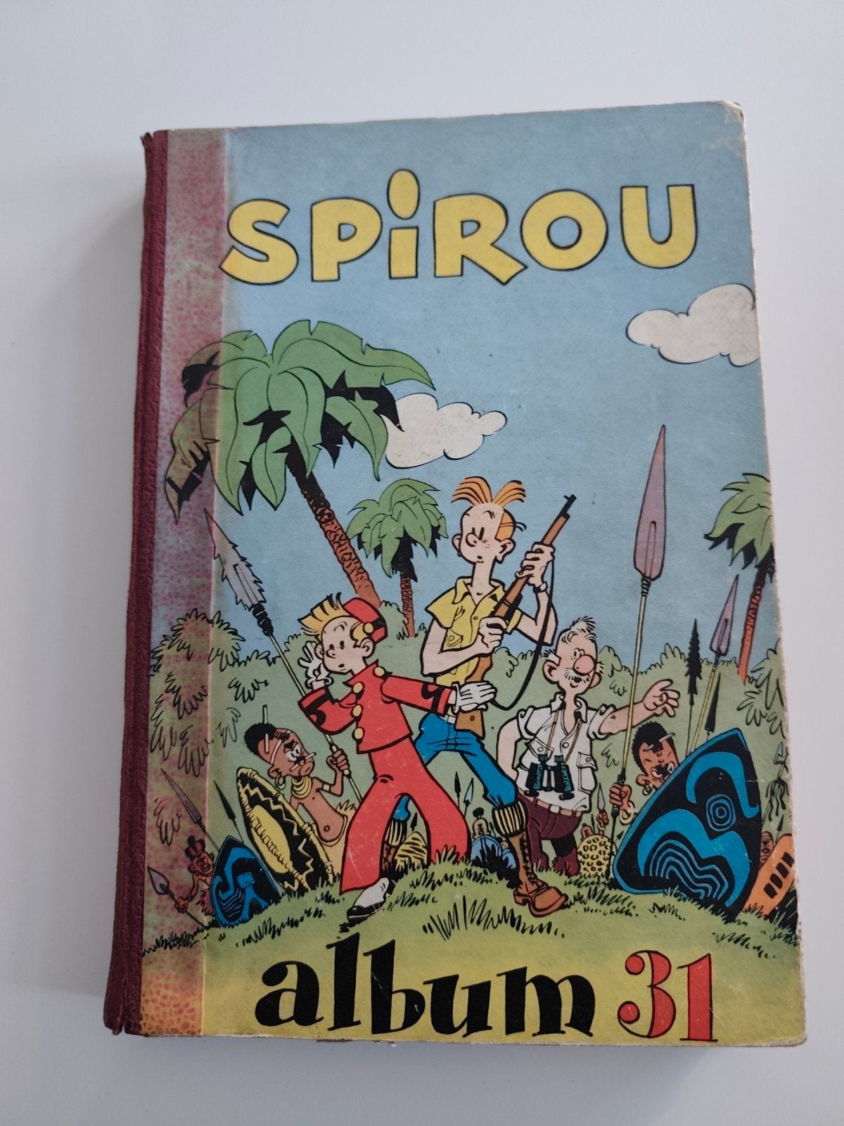 Recueil Spirou Album n31, Enlèvement ou Envoi, Utilisé
