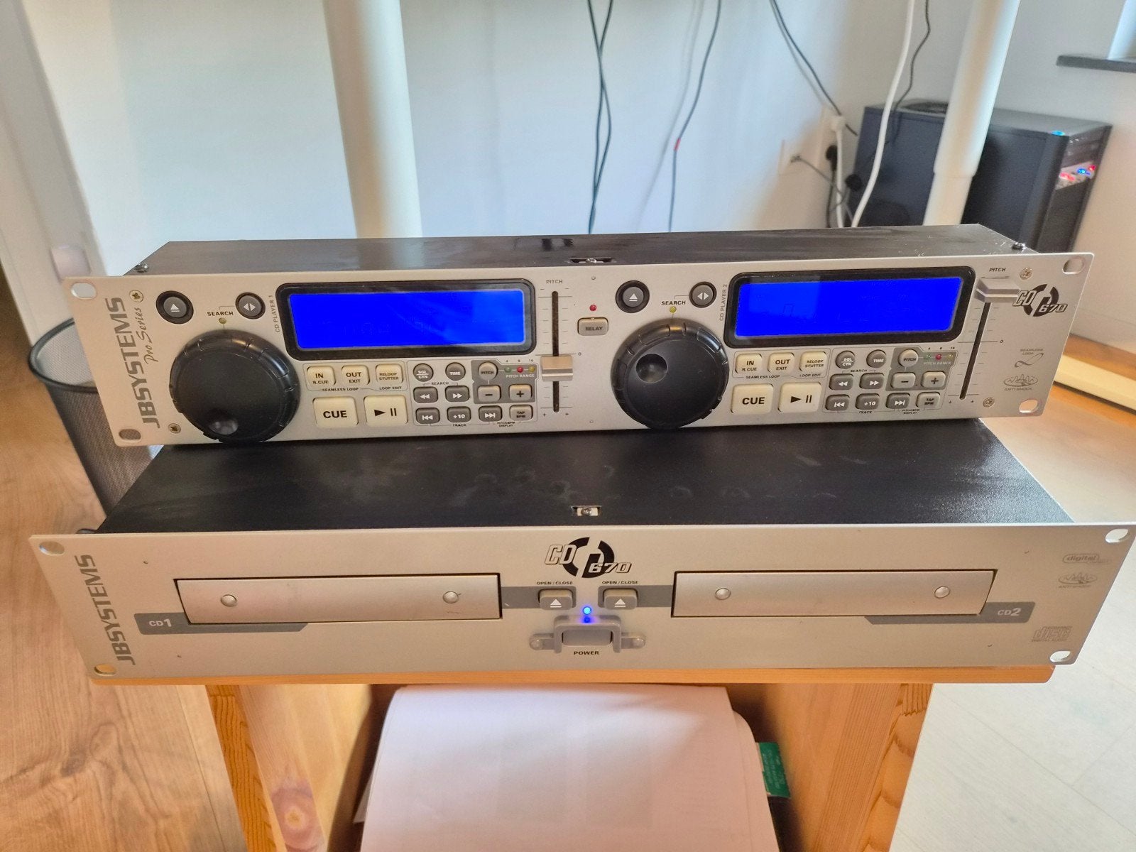 JB systems CD 670, Enlèvement, Utilisé, DJ-Set, Autres marques