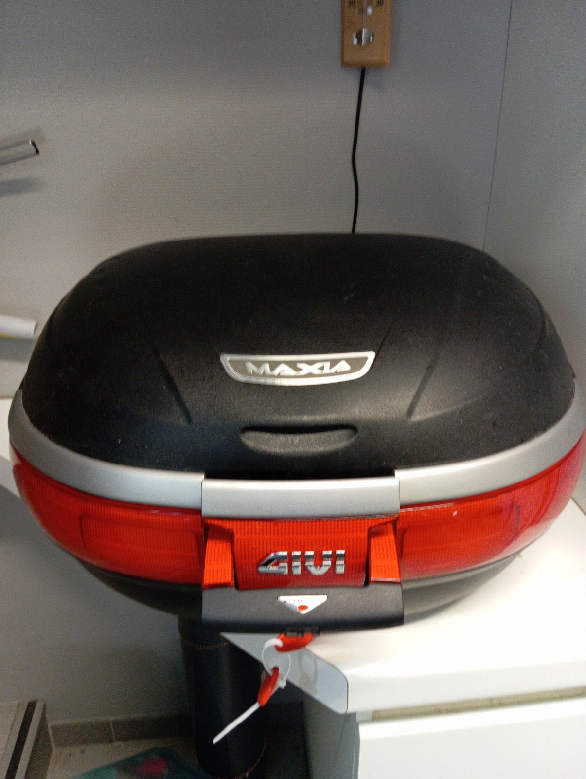 Top Case complet comme neuf 52 litres, Motos, Enlèvement, Comme neuf