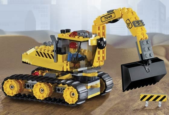 LEGO City 7248 – Digger / Graafmachine – Nieuw in doos, City, Nieuw, Ophalen of Verzenden, Complete set