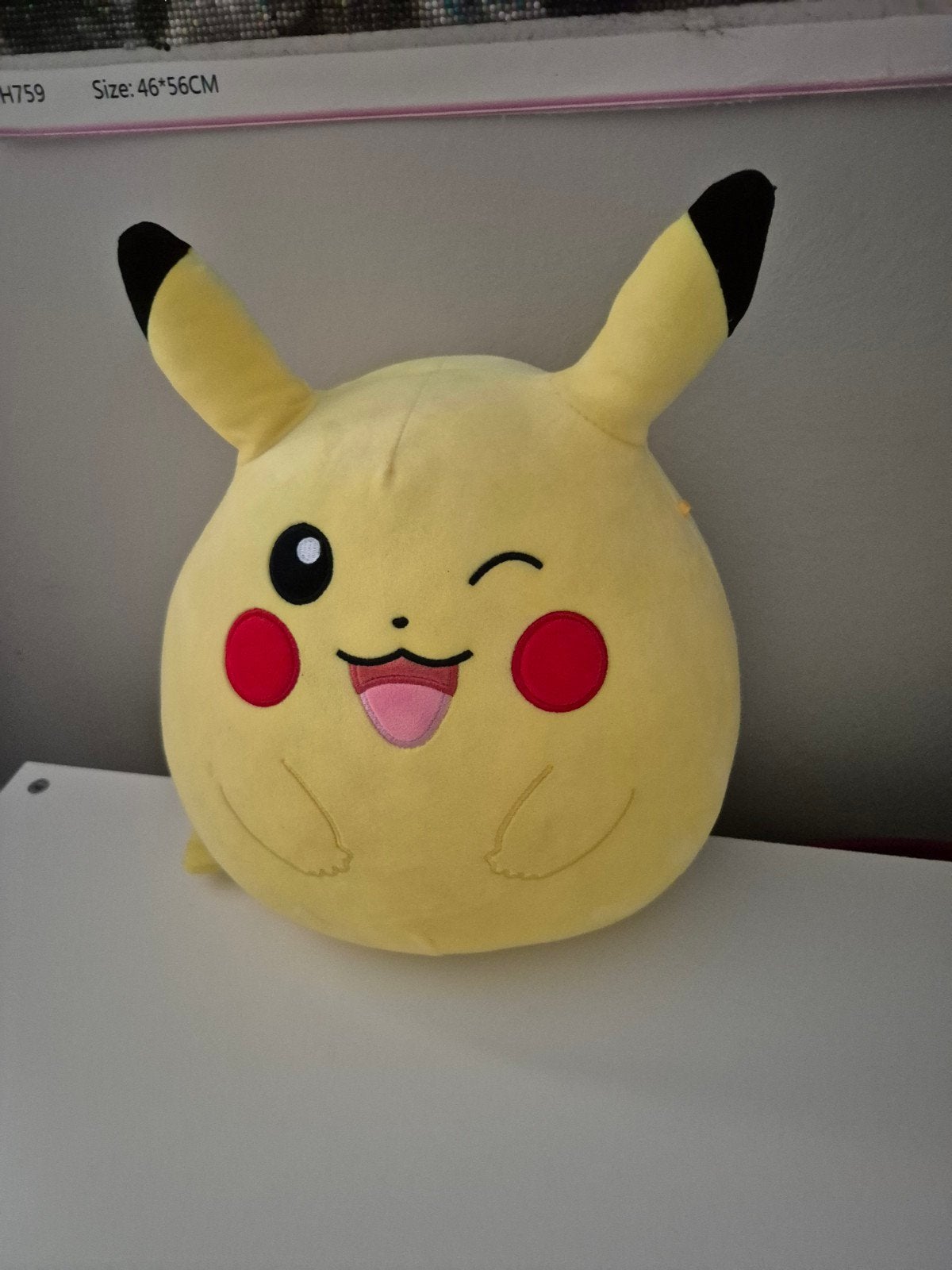 Pikachu squismallow weinig gebruikt goede staat, Ophalen of Verzenden