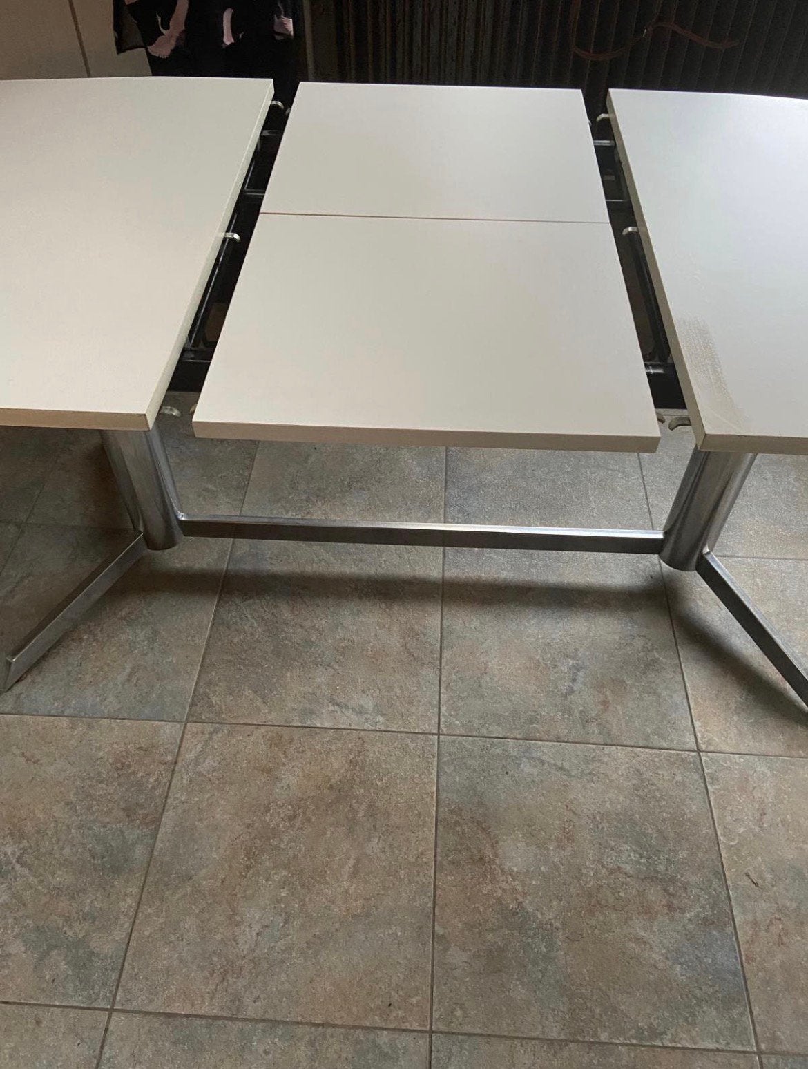 Mooie eettafel, Huis en Inrichting, Ophalen, 50 tot 100 cm, Zo goed als nieuw, Vijf personen of meer