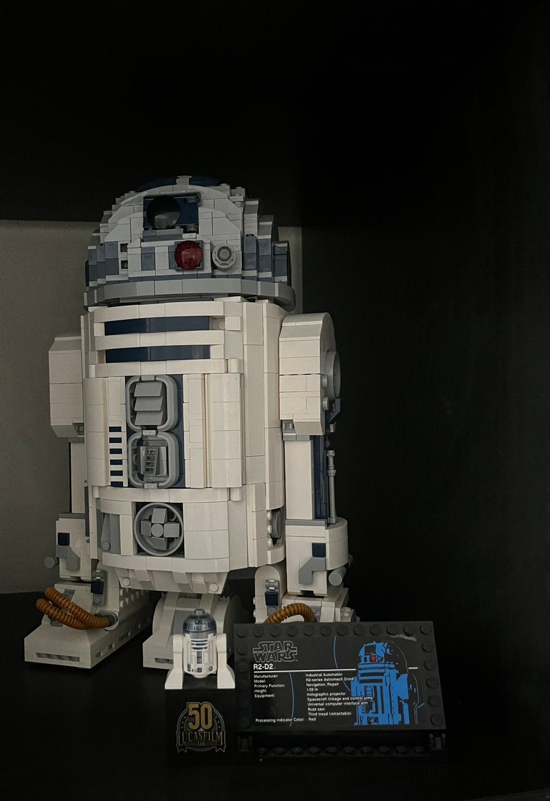 R2D2 legoset 75308, Pièces supplémentaires incluses, Star Wars, Lego, Ensemble complet