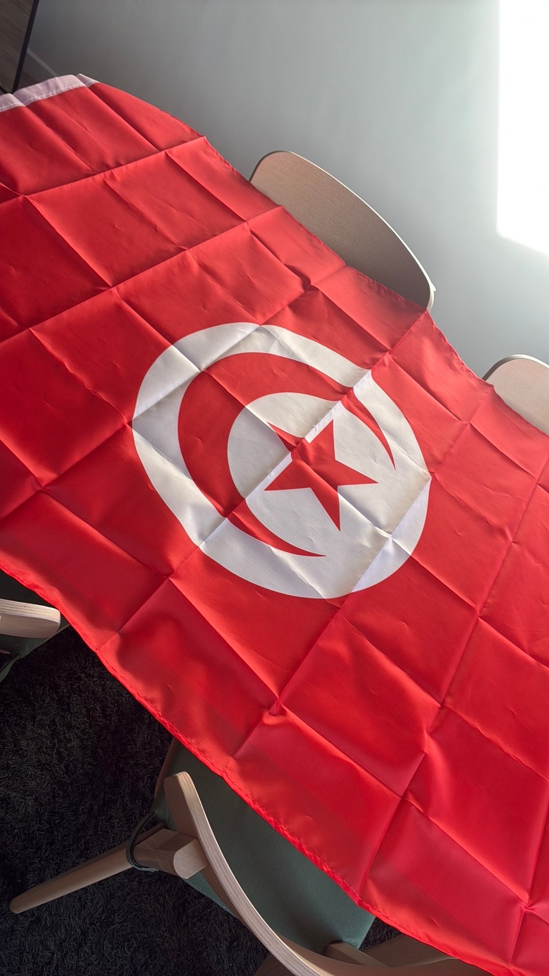Grote vlag van Tunesië, Diversen, Verzenden, Nieuw