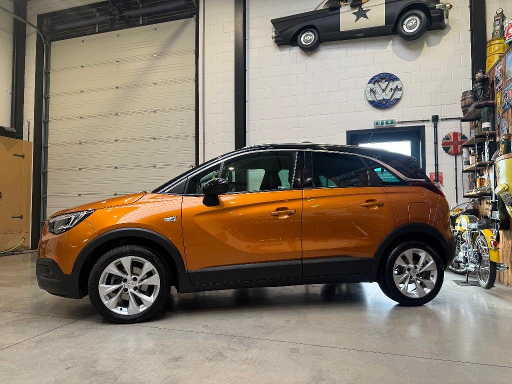 OPEL CROSSLAND X -1.2 BENZINE -TURBO-TOPSTAAT-GARANTIE -, Auto's, Voorwielaandrijving, Euro 6, 1199 cc, Leder en Stof