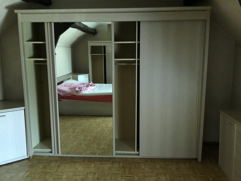 Garde robe ceruser, Maison & Meubles, 200 cm ou plus, Avec tablette(s), Cerisier, Comme neuf